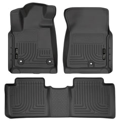 Husky Liners Floor Liners (WC99561) — Front And Second Rows