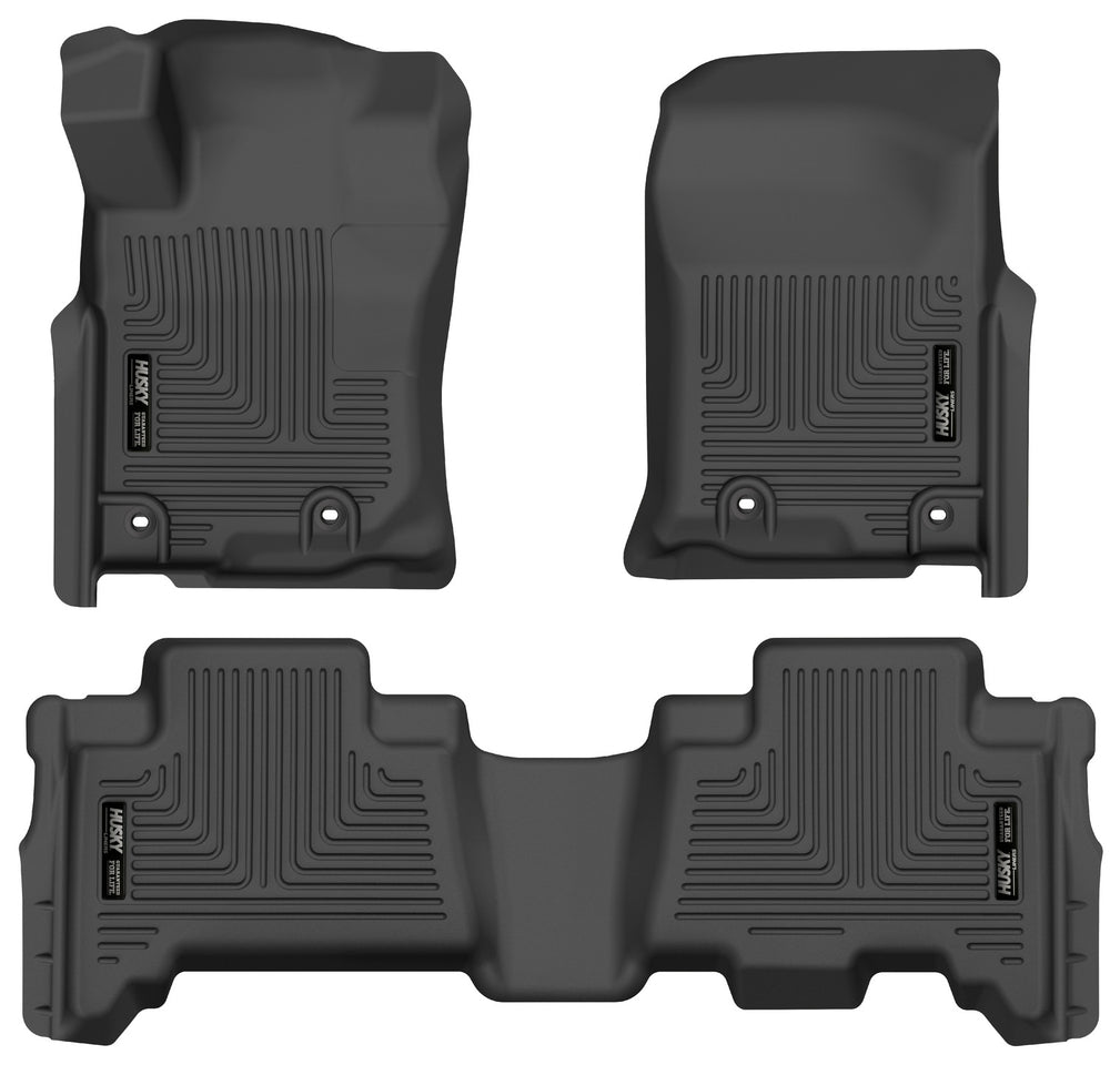 Husky Liners Floor Liners — 2013-2024 Toyota 4Runner (99571)
