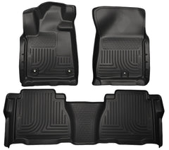 Husky Liners Weatherbeater - Front & 2nd Seat Floor Liners (Footwell Coverage) (99591)