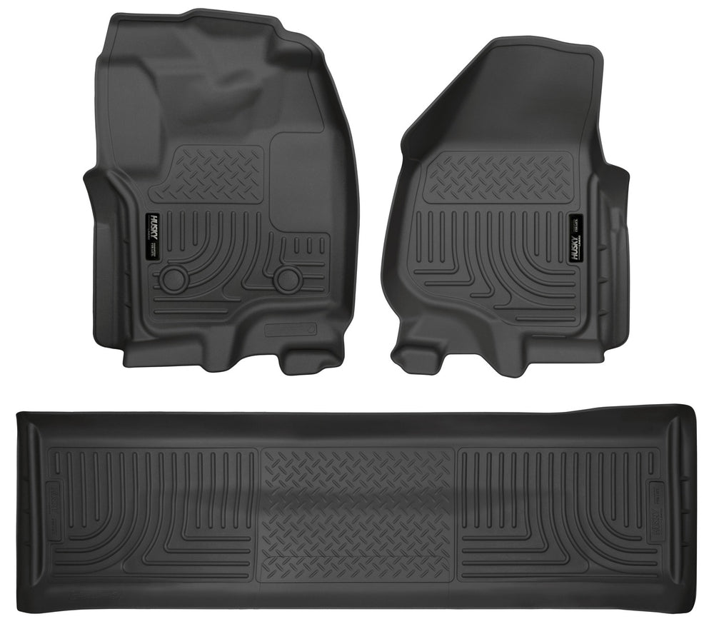 Husky Liners Floor Liners (Without Man Transfer) — for select Ford trucks (HSL99711)