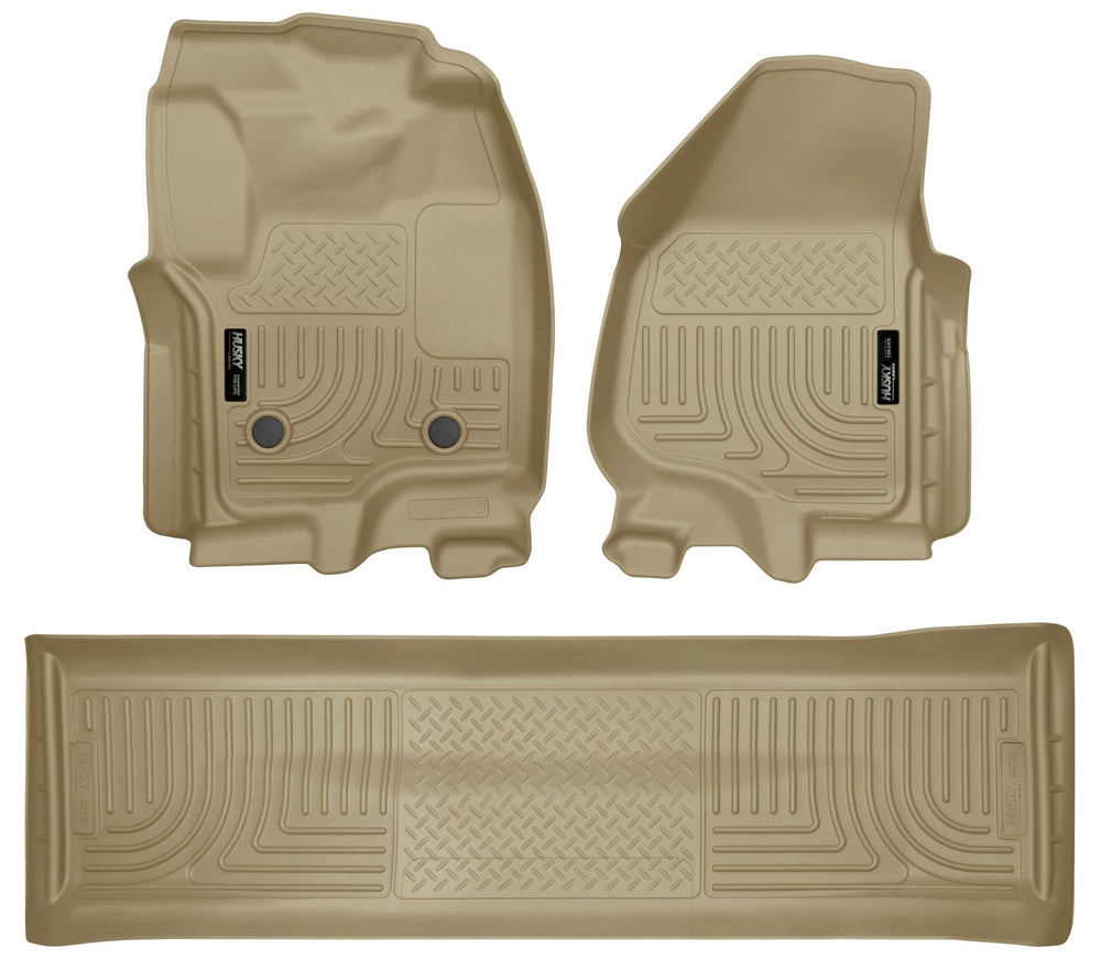 Husky Liners Floor Liners (Without Man Transfer) — for select Ford trucks (HSL99713)