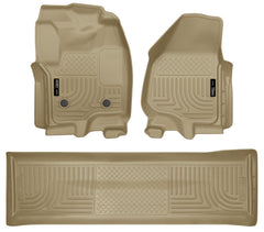 Husky Liners Floor Liners (Without Man Transfer) — for select Ford trucks (HSL99713)