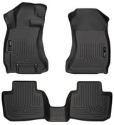 Husky Liner 2012-2021 Impreza Front/2Nd Seat Weatherbeater Floor Liners Black