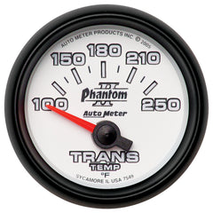 AutoMeter 2-1/16" Transmission Temperature, 100-250 F, Phantom II
