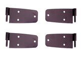 Rugged Ridge Door Hinge Kit7686 Wrangler With Full Steel Doorsblack