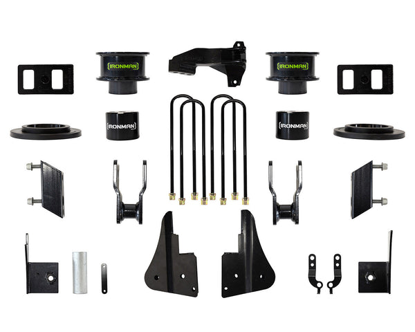 Ironman 4x4 Ensemble de nivellement de 3.5 po (avant 3.5 po/arrière 1 po) — 2023+ Ford F-250/F-350 (76-123-001)