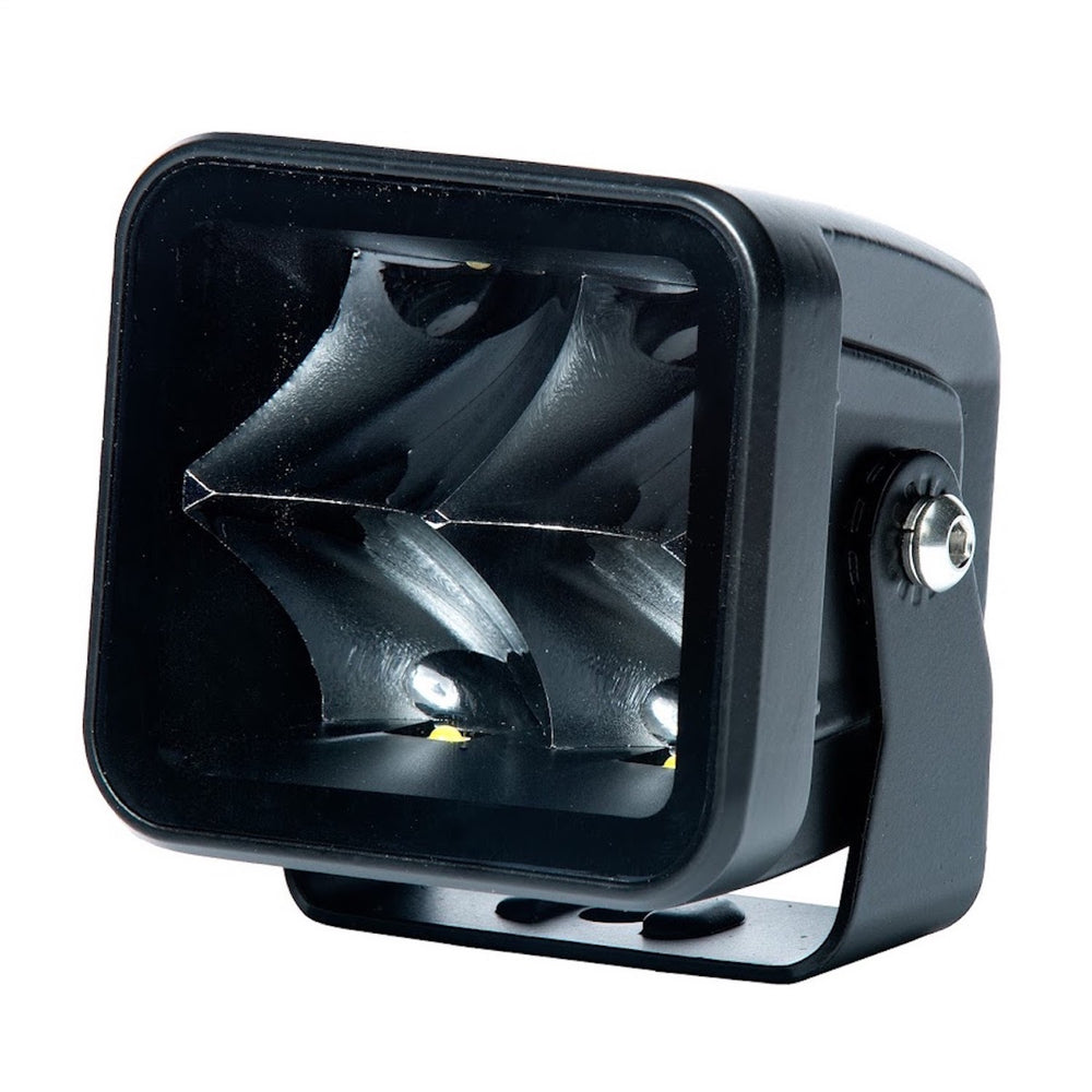 Brightsource LED Light 3.2in Cube Titanium Series Side Reflector Driving Pattern 5700K 40W - Pair (40W)
