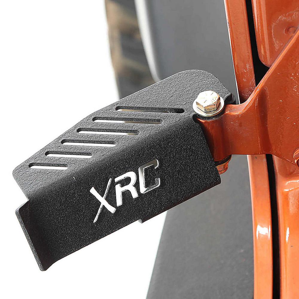 Smittybilt 2007+ Wrangler - 2020+ Gladiator Xrc Foot Pegs Matte Black Textured Powdercoat