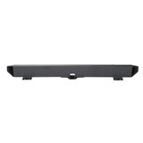 Smittybilt 1976-2006 Wrangler Cj/Yj/Tj/Lj Src Classic Rock Crawler Rear Bumper with 2In Receiver & Drings; Black Text