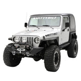Smittybilt 1997-2006 Wrangler Tj/Lj Xrc Rock Crawler Front Bumper with Grille Guard & Dring Mounts; Black Textured
