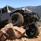 Smittybilt 1997-2006 Wrangler Tj/Lj Xrc Rock Crawler Front Bumper with Grille Guard & Dring Mounts; Black Textured