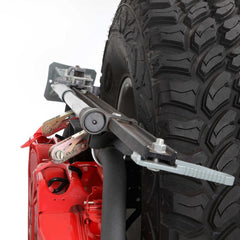 Smittybilt Tire Carrier — 2007-2018 Jeep Wrangler (SMB76896-02)