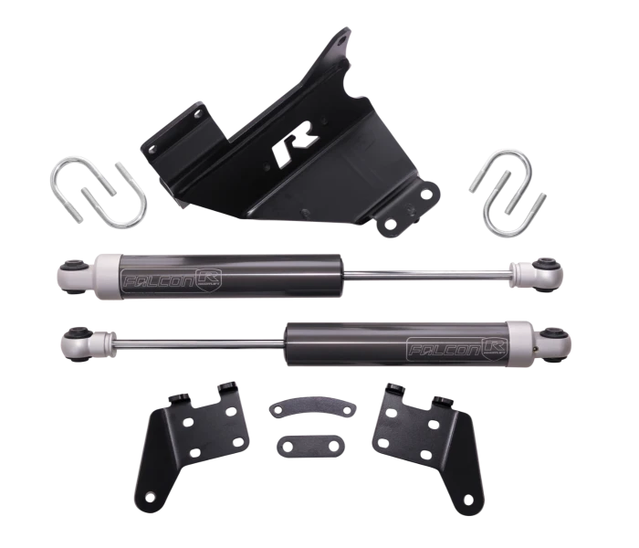 ReadyLift Steering Stabilizer — for select Ram trucks — 2013-2026 Ram 2500 / Ram 3500 (77-13220)