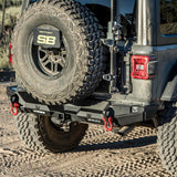 Smittybilt 2018+ Wrangler Jl 2/4Dr Jack Mount; Black Powder Coat Finish