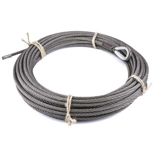 Warn Replacement Steel Winch Rope - 9/16 in x 140 ft, EIPS