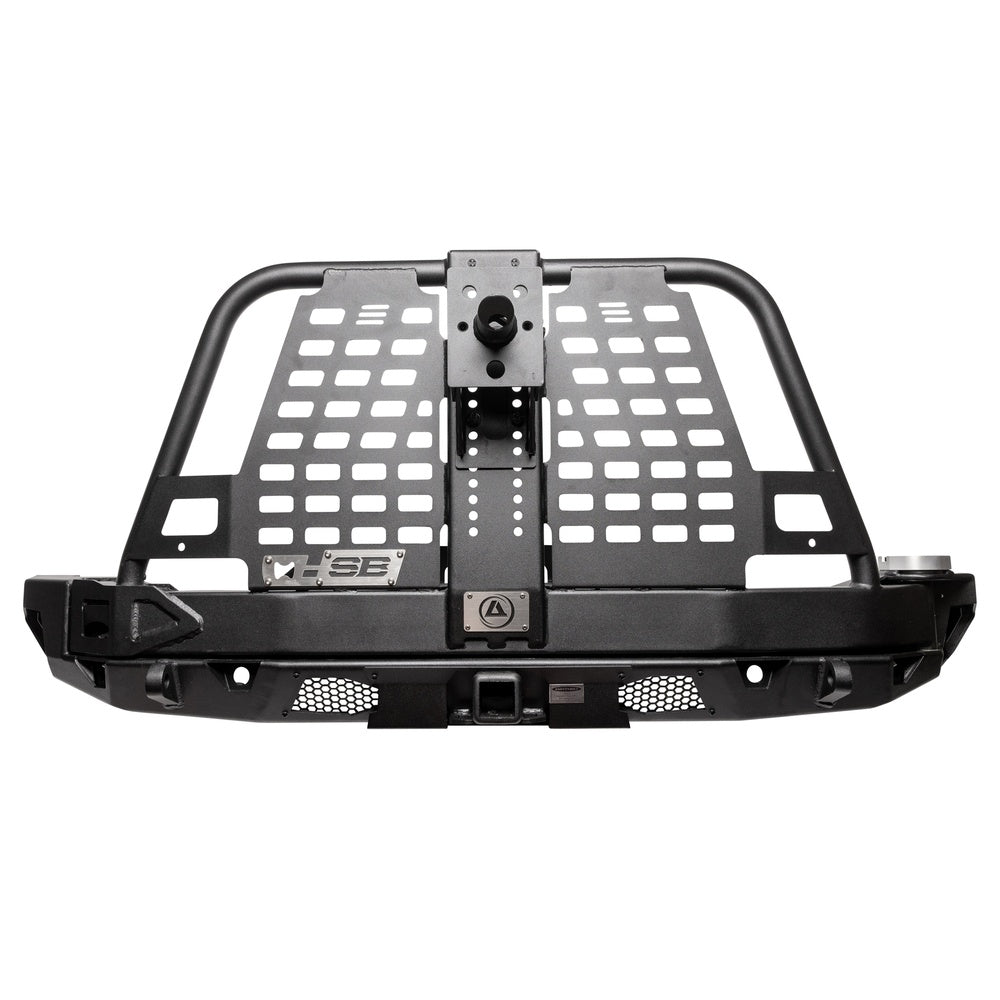Smittybilt Tire Carrier — 2018+ Jeep Wrangler
