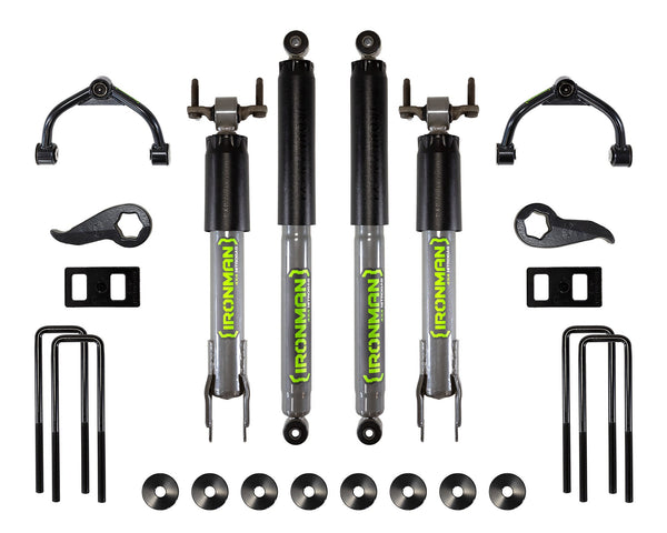 Ironman 4x4 Ensemble de nivellement 3 po — 2020+ Chevrolet Silverado 2500 HD
