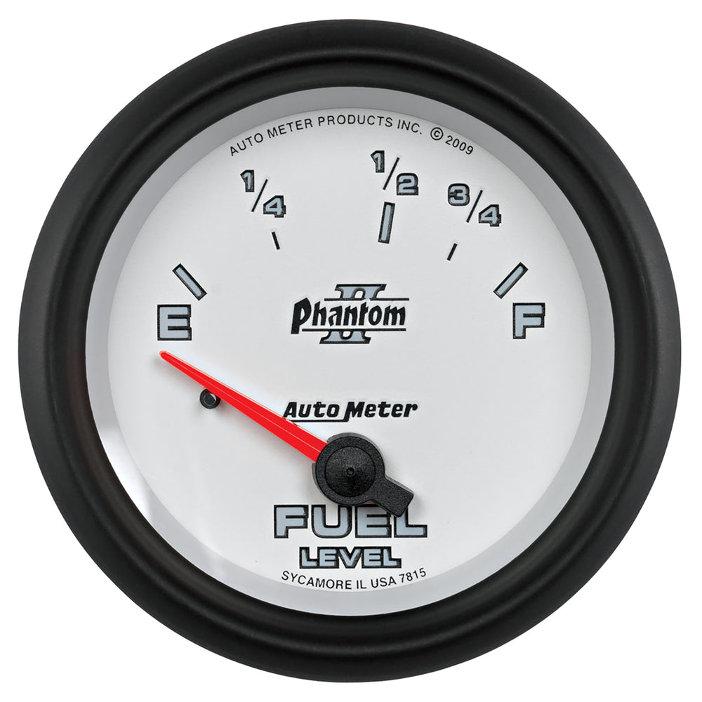 AutoMeter 2-5/8" Fuel Level, 73-10 Ohm, Phantom II