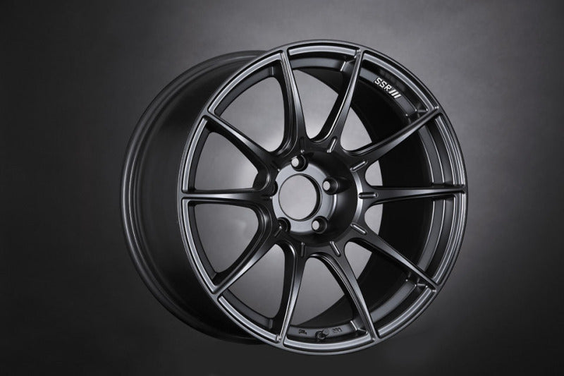 SSR GTX01 17x8 5x114.3 45mm Offset Flat Black Wheel