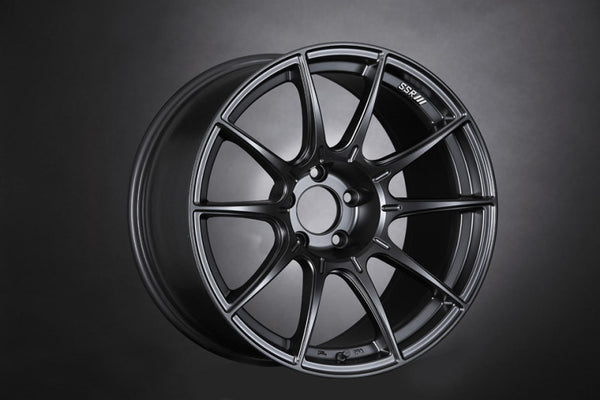 SSR Roue GTX01 19x9.5 5x114.3 déport 35mm 04-08 TL / 93-98 Supra - noir mat