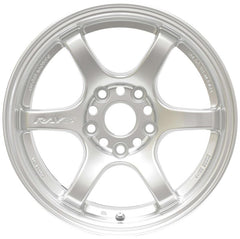 Gram Lights 57DR 15x8.0 +28 4x100 Sunlight Silver Wheel