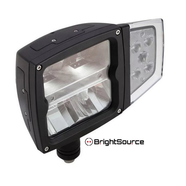 Lampe de déneigement Brightsource avec fonction de fonte de neige et d'anti-givre, homologuée DOT, lampe individuelle sans faisceau de câbles