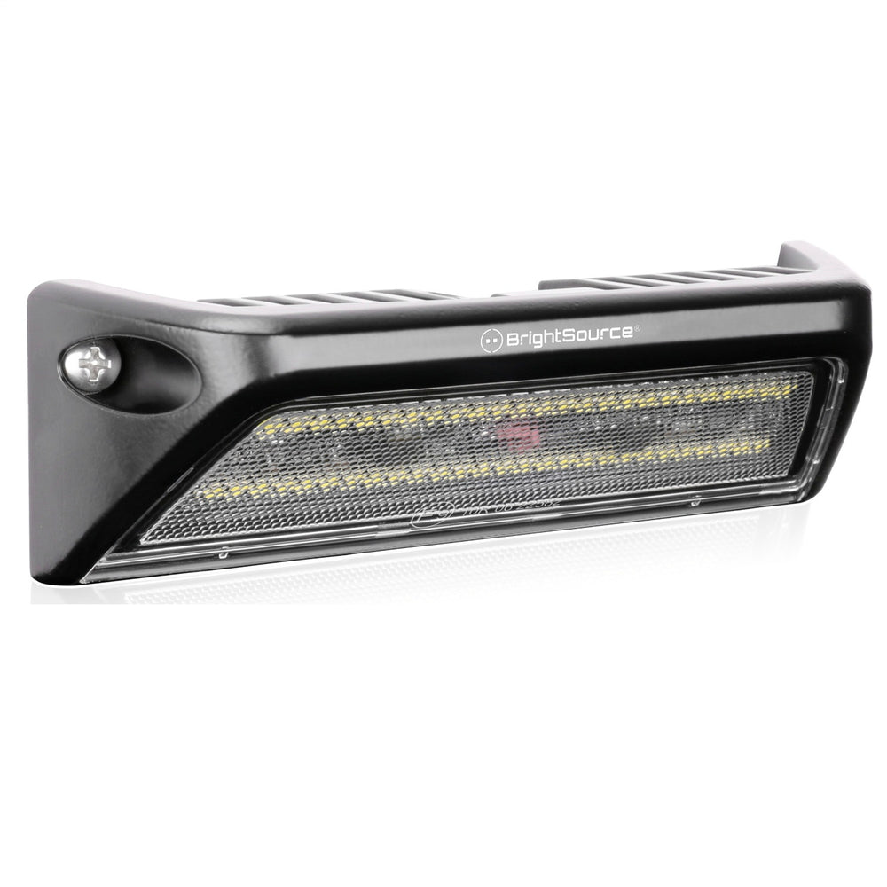 Brightsource Work Light 6in x 2in Rectangular 19W Scene Light 45 deg. Angled Lens Flood Pattern (Universal)
