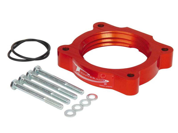 Airaid Entretoise de corps de papillon PowerAid 04-09 Colorado/Canyon / 07-12 camionnette pleine grandeur GM 4.3L V6