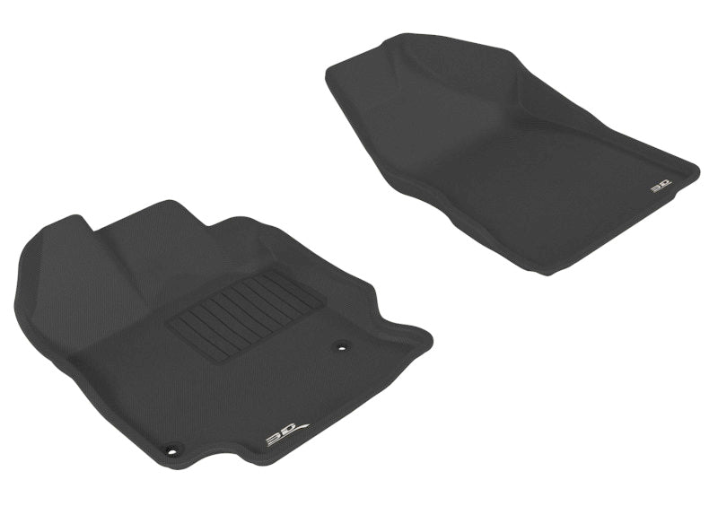 3D MAXpider Tapis de sol de 1re rangée Kagu 2009-2011 Toyota Venza - noir