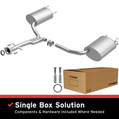 BRExhaust 06-13 Lexus IS250 IS350 Direct-Fit Replacement Exhaust Kit