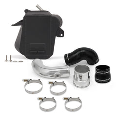 Mishimoto Refroidisseur intermédiaire air-eau 2017+ Ford 6.7L Powerstroke - noir micro-ridé