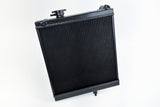CSF Radiateur format 1/2 03-07 Mitsubishi Lancer EVO 7/8/9 - noir