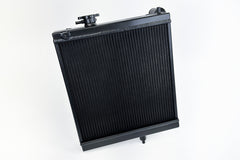 CSF Radiateur format 1/2 03-07 Mitsubishi Lancer EVO 7/8/9 - noir