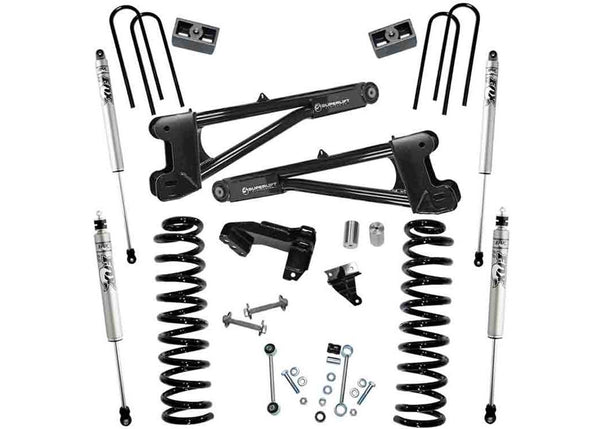 Superlift 4" Lift Kit — FOX 2.0 Shocks, Radius Arms — 2011-2016 Ford F-250 Super Duty 4WD Diesel (K987F)