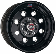 Weld Roue Draglite 15x10/ 5x4.5 /4.75 BP / 7.5 po BS - noir brillant - sans Beadlock