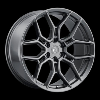Forgestar Roue X12 22x10 / 6x139.7 / ET30 / 6.68 po BS - anthracite satiné