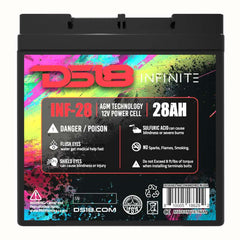 DS18 Batterie AGM Infinite Power Cell 1000 watts 28 Ah