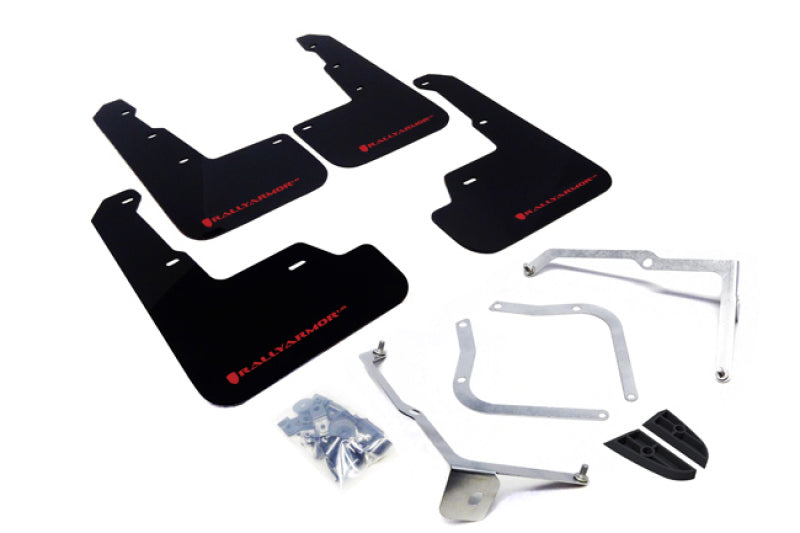 Rally Armor Garde-boue UR 15-21 Subaru WRX/STI - noir avec logo rouge