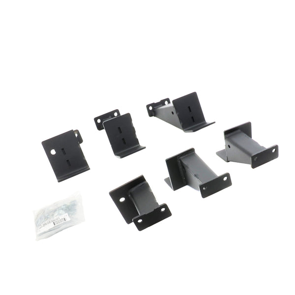 Go Rhino 0718 Wrangler 4Dr Frame Slider(Mounting Brackets Only)Textured Black