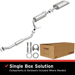 BRExhaust 06-09 Acura CSX 2.0L Direct-Fit Replacement Exhaust Kit