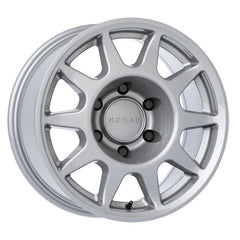 Nomad Roue N505OE Touring 17x8.5 po / 5X150 BP / déport 0mm / alésage 110.5mm - argent OE