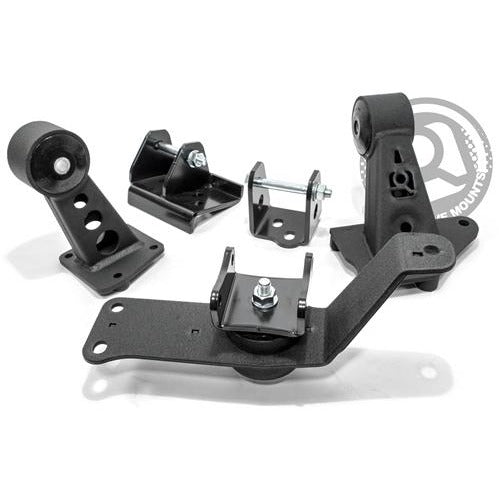 Innovative Supports en acier avec coussinets 75A 00-09 Honda S2000 série K - noir