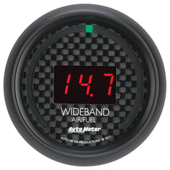 AutoMeter 2-1/16" Wideband Street Air/Fuel Ratio, 10:1-17:1 Afr, GT