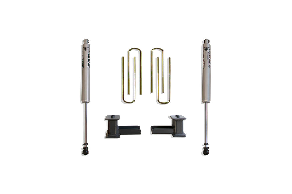 Maxtrac 2021+ Ford F-150 5in Blocks/ U-Bolts - Fox Shocks (Rear)