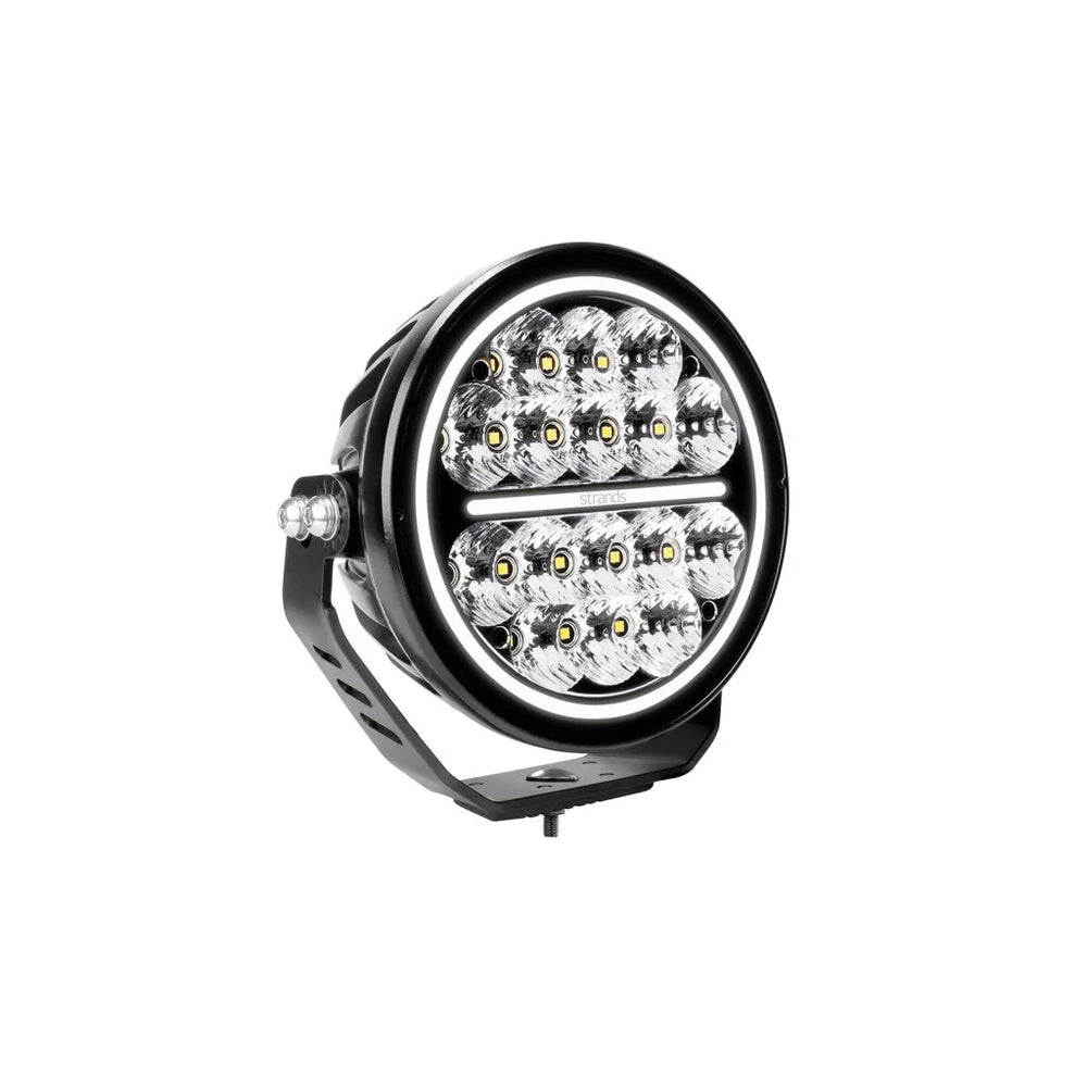 Phares de conduite Brightsource 7 pouces ronds Siberia Night Ranger - Lentille claire