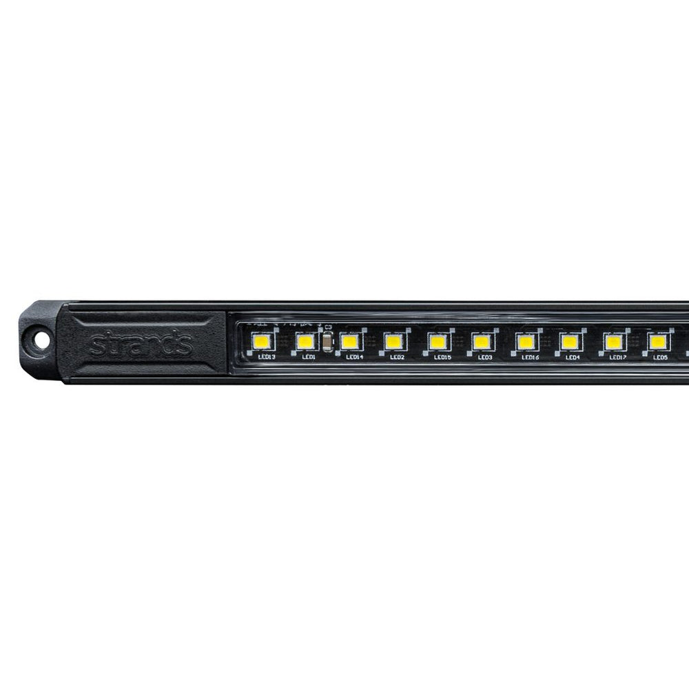 Lumière intérieure 11 po - Blanc 6W, 420 lm réels, 5000K, câblée, boîtier en aluminium, lentille en PC, IP 67