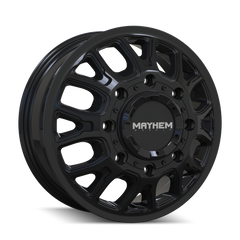 Mayhem Cogent Dually (8107D) Gloss Black 17X6.5 8-200 125MM 142MM 8107D-7677BF
