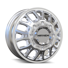 Mayhem Cogent Dually (8107D) Polished 17X6.5 8-200 125MM 142MM 8107D-7677FP