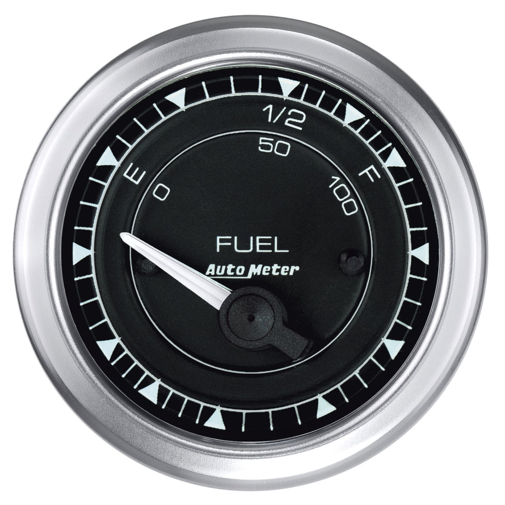 AutoMeter 2-1/16" Fuel Level, 73 E 8-12F Ohm, Chrono