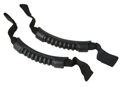 Rugged Ridge Grab Handle Kit Front Headrest Mounted Black - 0719 Wrangler/Gladiator